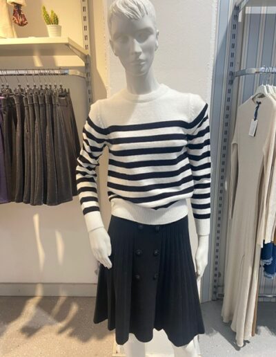 Women's striped sweater