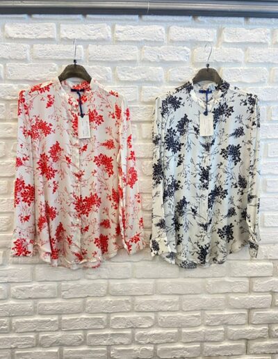 patterned women's blouse